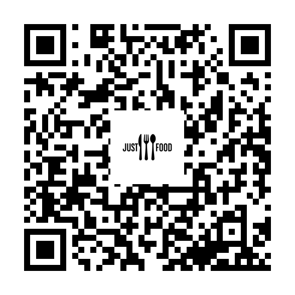 QR код към https://justfood.me/app